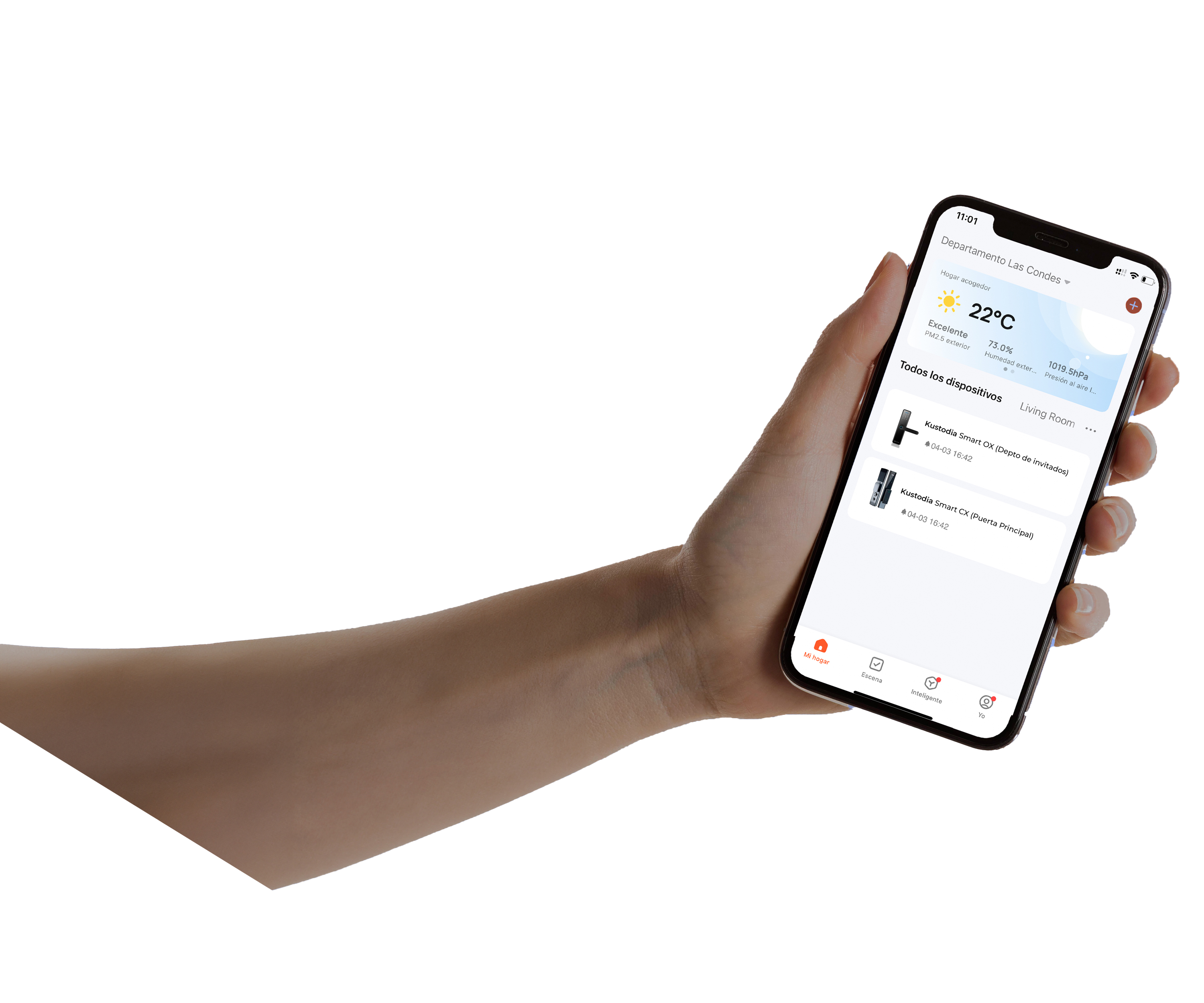 Control desde smartphone